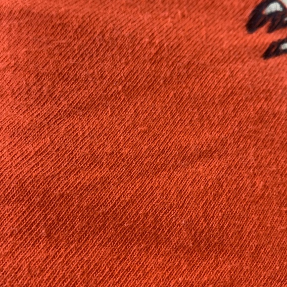 Triumph Metro Racing Orange Men's T-Shirt - Picture 9 of 11